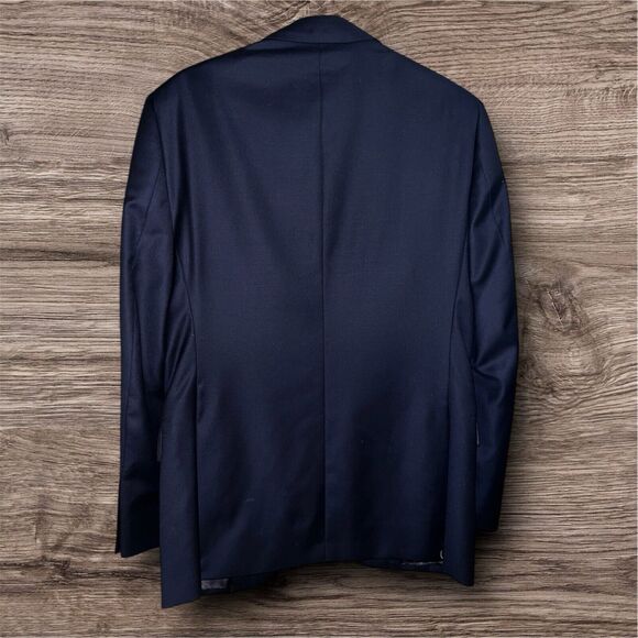 Jos. A. Bank Signature Collection Mens Navy 100% Wool Blazer 36 RG - Picture 2 of 4